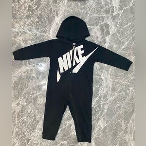 Nike jumpsuit 24 months black